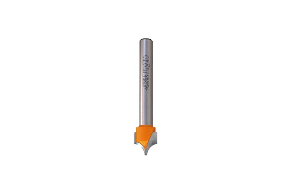 Decorative Beading Bit, Solid HW D=10x10x50 d=1.3 R5 Z2 RH